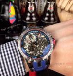 Roger Dubuis Excalibur Spider Black Plated Titanium Case Replica Watch